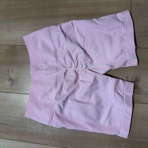 Aurola Light Pink Biker Shorts
